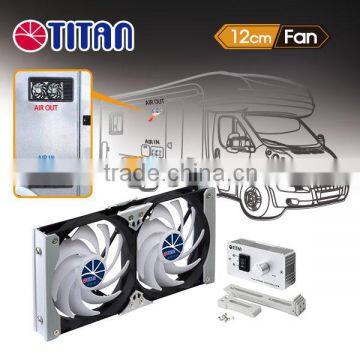 Mobile camping car speed control 120mm 12V dc air ventilation fan