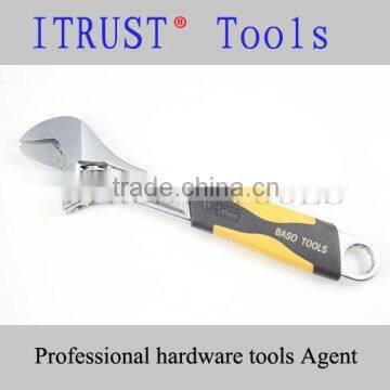 Adjustable Spanner With Rubber Handle WR2015