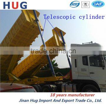 Dump truck hydraulic cylinder with certificate ISO9001