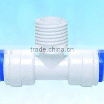 male tee Adapter plastic fitting