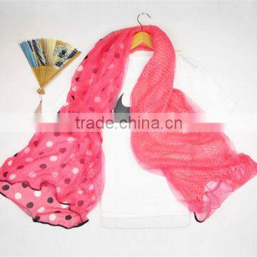 Latest Design Colorful Shred Knitting Scarf for Girls photo-5