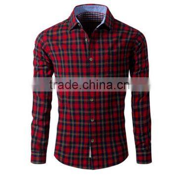 2016 Fancy Design 100 Polyester Mens Dress Shirts Made in China
