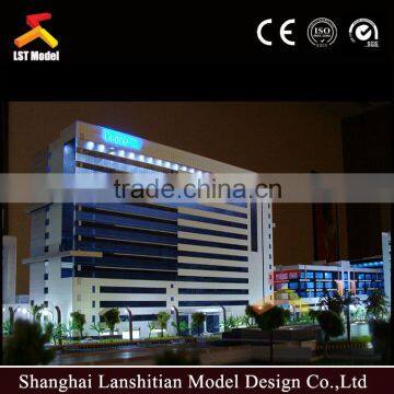 3d building model maker with light systerm /house scale model making