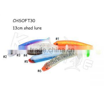 CHSOFT30 seasky fishing soft fishing lure plastic shad bait bright colors