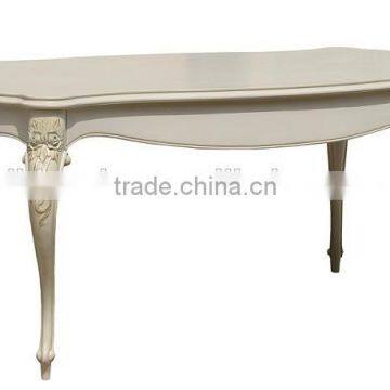 French Style Rustic Wooden Dining Table