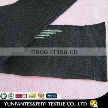 2015 Latest Italy Design Pattern COTTON Dobby Yarn Dyed KNITED RIB FOR POLO COLLAR photo-3