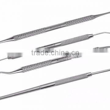 Dental Tartar Calculus Plaque Remover Tooth Scraper Dental Mirror and Scaler Set photo-3