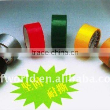 Colorful duct cloth adhesive tape with strong adhesion and high tensile strength