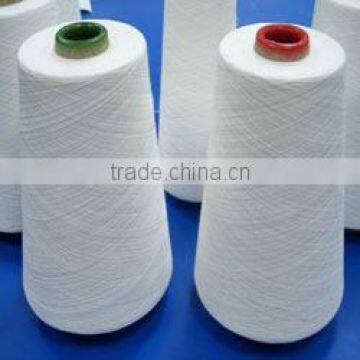 sell yarn: 100% polyester/cotton (65/35) or (75/35) carded or combed for knitting, weaving ne 20/1