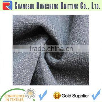 CVC silver yarn terry