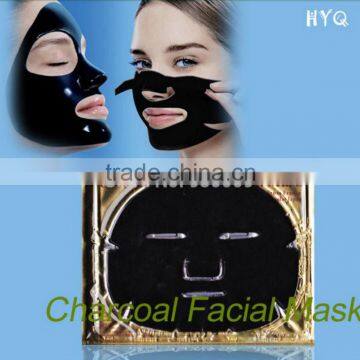 Charcoal Series Collagen Crystal Face Mask Anti-Aging & Whitening & Moisturizing Facial Black Mask