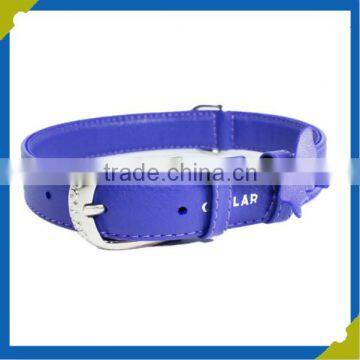 custom promotional decorative retractable eco-friendly elastic pet dog collar