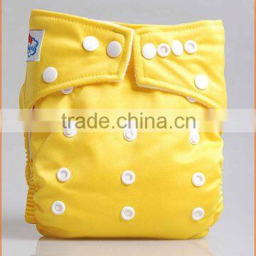 Factory Baby Cloth Diapers Reusable Washable Sweet Happy Solid Plain Baby Diapers photo-3