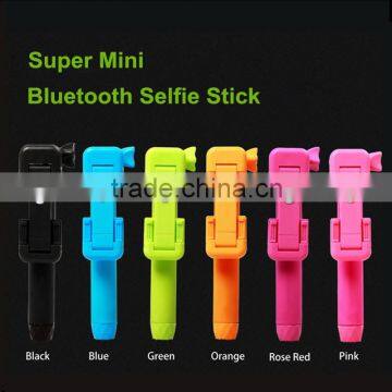 New Supreme Mini Bluetooth Selfie Stick, wireless Selfie Stick with Bluetooth Shutter Button