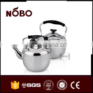 Korea style highly quality stainless steel whistling kettle