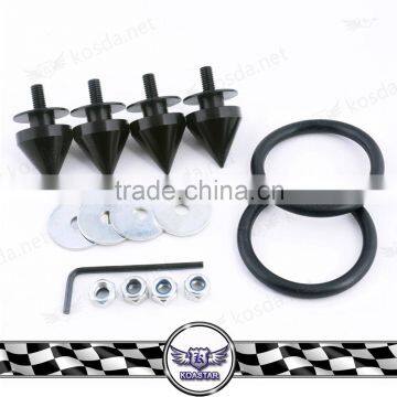 Aluminum Silver Quick Release Fasteners For Car Bumpers , Auto Spares Parts Snaps Fasteners photo-3