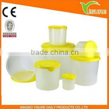 cheap storage Eco-friendly with cover Big 10Pcs Plastic Storage Tank Set