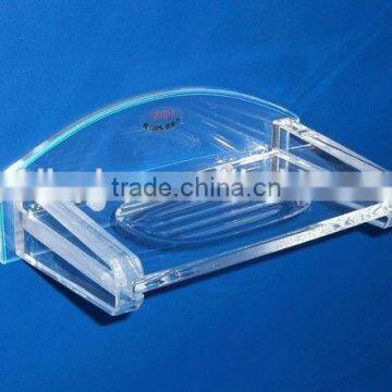 handmade clear acrylic soap dish sponge holder