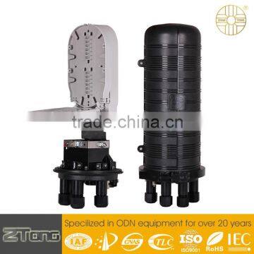 zhantong dome fiber optic joint closure waterproof splicing machine plastic fiber optic joint closure