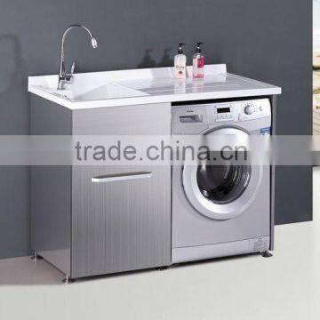 stainless steel cabinet/washing machine stainless steel cabinet/stainless steel bathroom cabinet