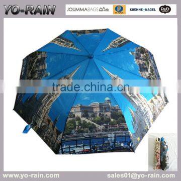 Custom Offset Fashion Umbrella Printing With Photo.