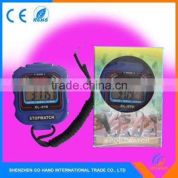 Promotion Gift Button Battery Digital Timer Stopwatch For Sport photo-3