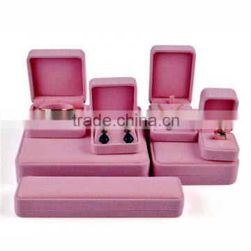 China Wholesale Hot Sale Custom Printed Logo Velvet Jewelry Boxes With High Quality.                        
                                                Quality Choice