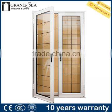 Hot Sale Aluminium Double Swing Glass Door Model photo-2
