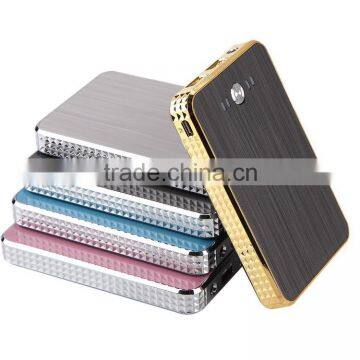 Gold stamping power bank 8000mAh