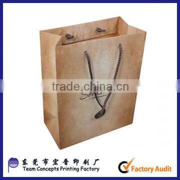 cheap brown kraft shopping paper bag from china                        
                                                Quality Choice