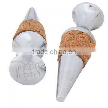 Monogrammed Engraved Wine Cork Stoppers