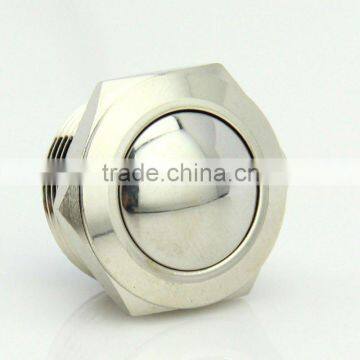 F0271 19mm metal push button pushbutton switch Momentary screw feet