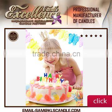 Best sell birthday candle for party/ cake letter candle