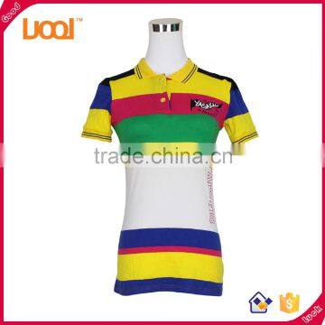 short sleeve bulk dry fit printing polo shirt ladies new design t shirt
