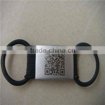 custom metal color scan pet qr code tag engrave