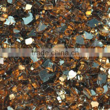 Hi Chipper 1/4 Inch Bronze Reflective Fire Glass