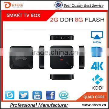 Original AmlogicS802 Android tv box MXIII TV Box android 4.4 Quad core 2G RAM 8G ROM