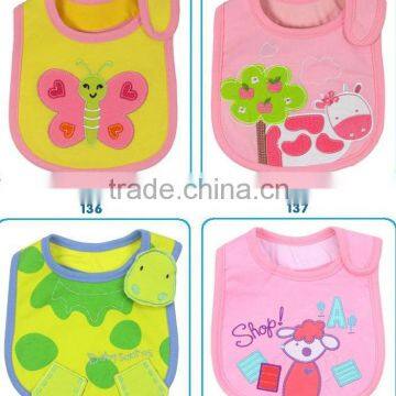 wholesale high quality baby bandana bib with no logo