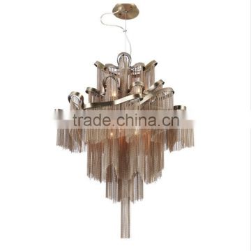 Luxury Wide Wedding Decorative Chandelier, Chrome Chandelier Lighting FiXture