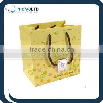 Wholesale cheap art custom luxury paper shopping bag