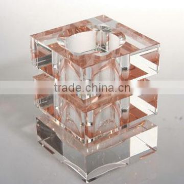 Graduated from memory of crystal gifts Practical Crystal pen holder