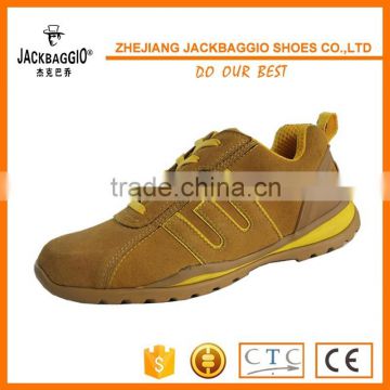 Best-selling China steel toe leather safety shoes