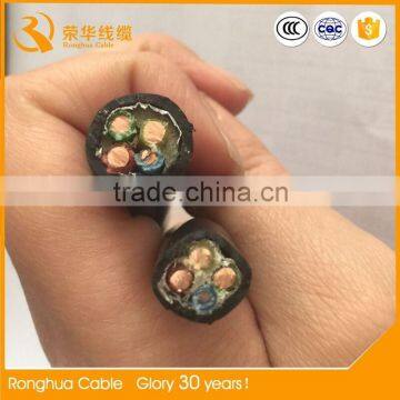 0.6/1KV YJV22 3X6MM+E power cable