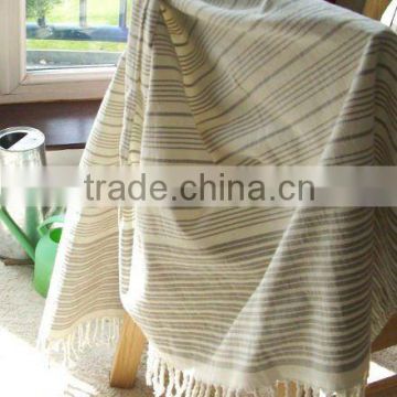 Hammam Towel 100% cotton bath towel knitted stripe