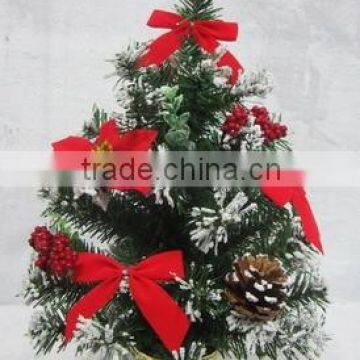 45cm Promotional top selling Mini decorative Christmas tree