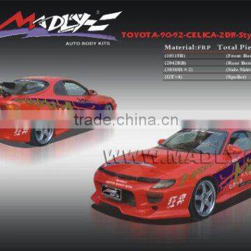 Fiberglass body kits for 90-92-CELICA