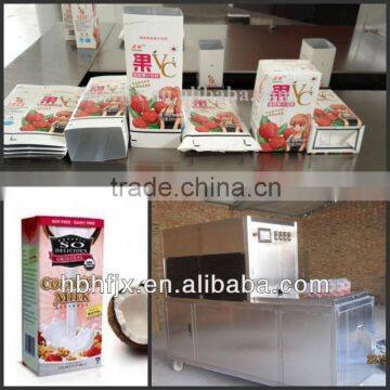 semi automatic 250ml juice carton box filling sealing machine factory