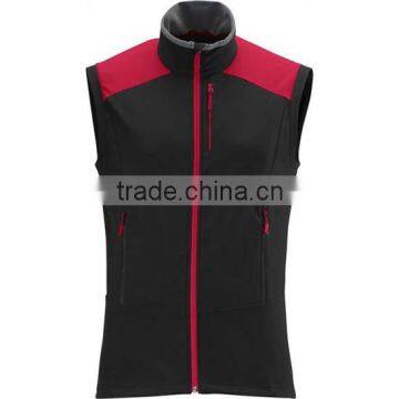 2014 latest design men's outdoor softshell vest