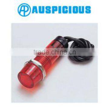 10mm Round Head Pilot Light, Indicator Light with Wire (PL1002)