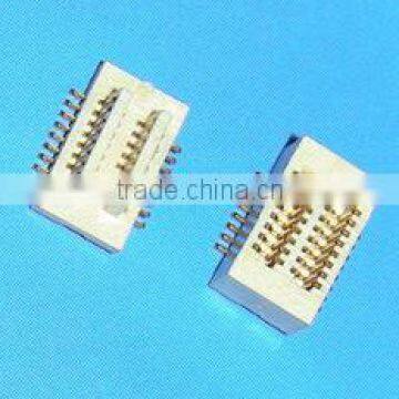 Pitch:0.5mm board to board connector male LCP material Gold Flash